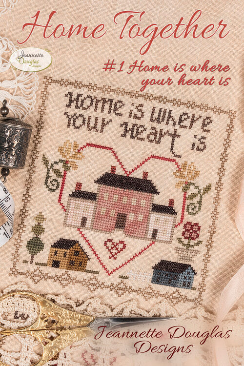 Home is Where Your Heart Is sampler chart