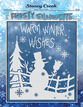 Frosty Silhouette counted cross stitch chart