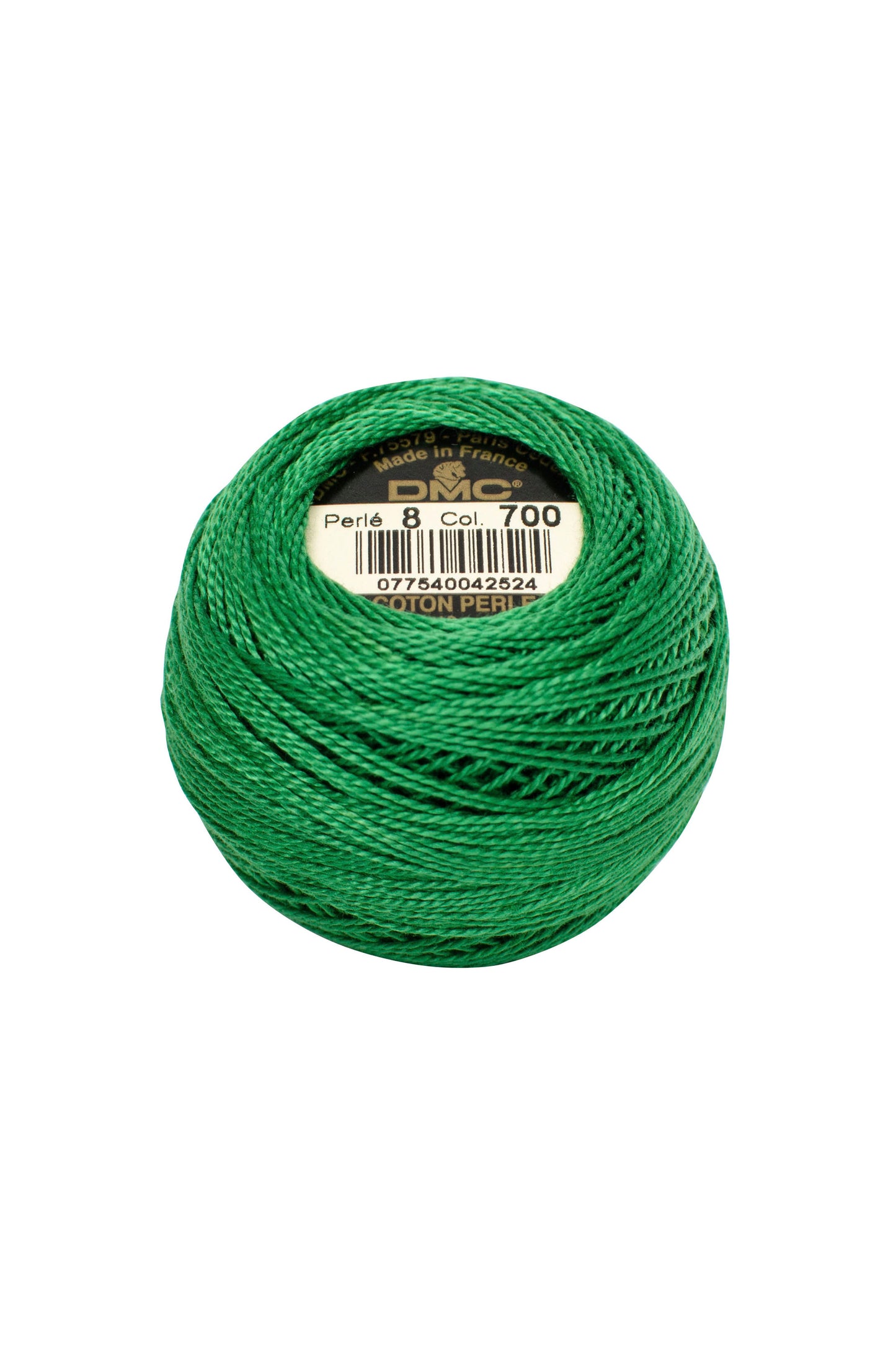 700 Bright Green - DMC #8 Perle Cotton Ball