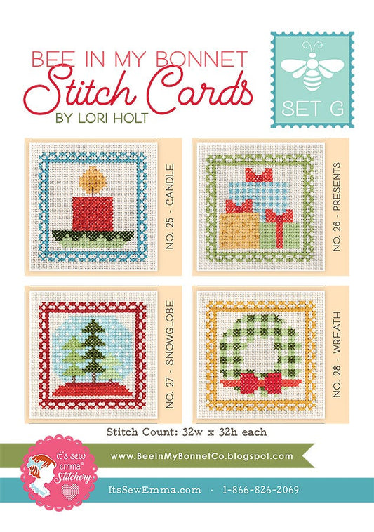 Its Sew Emma Cookie Cutter Ornaments Cross Stitch Pattern