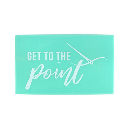 "Get to the Point" magnetic needle case