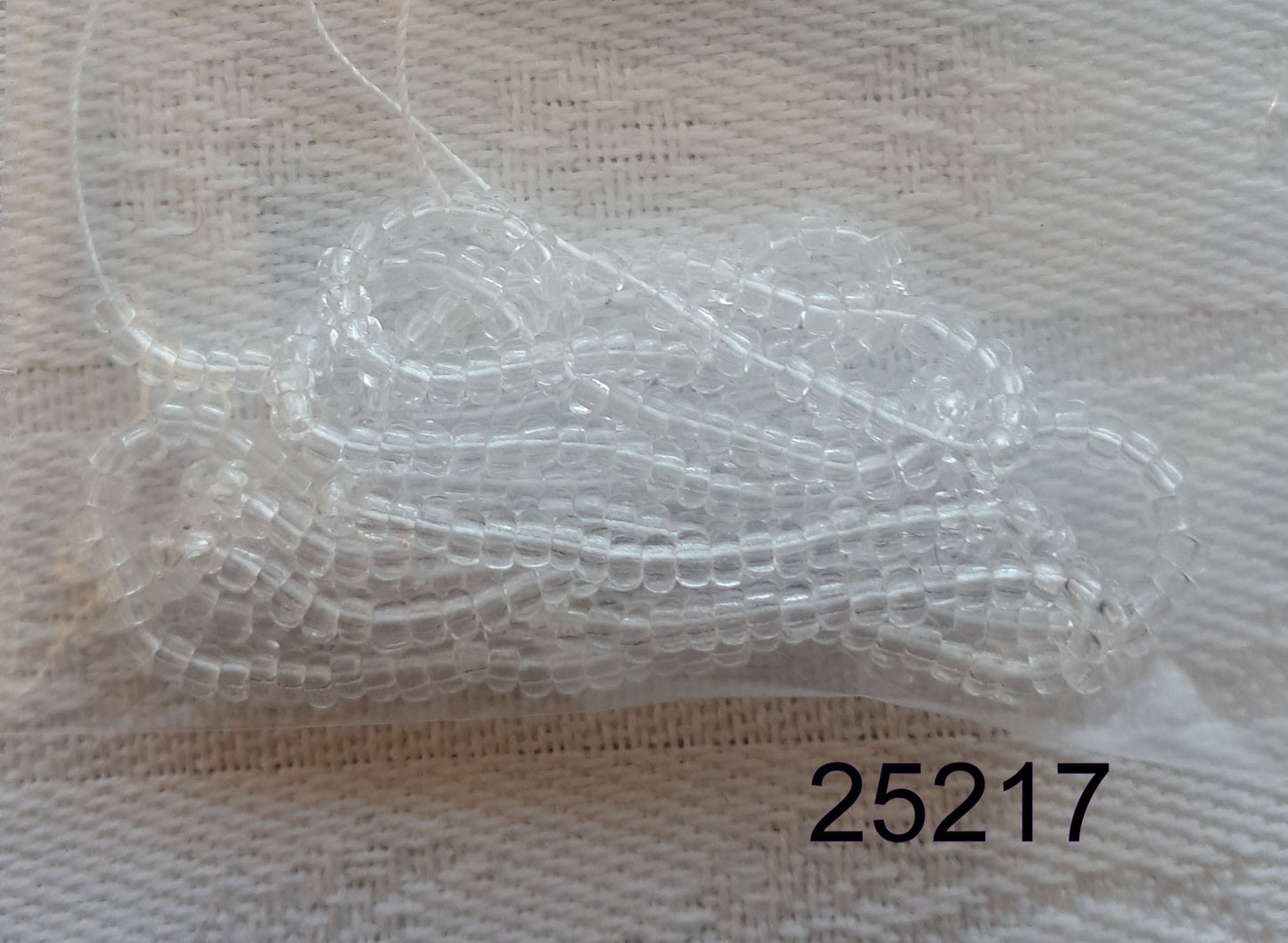 Clear Crystal - Preciosa 11/0 seed bead