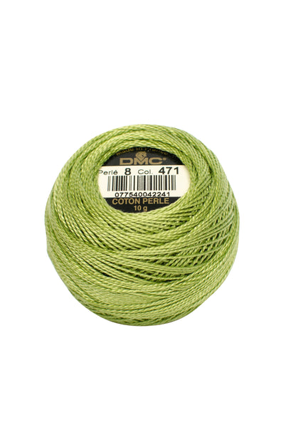 471 Very Light Avocado Green - DMC #8 Perle Cotton Ball