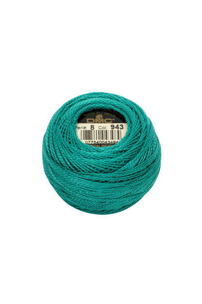 943 Medium Aquamarine - DMC #8 Perle Cotton Ball