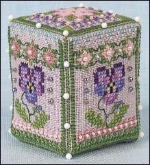 Pansy Rose Cube