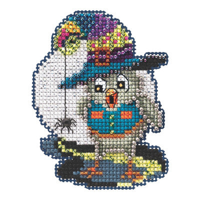 Halloween Owl counted cross stitch kit