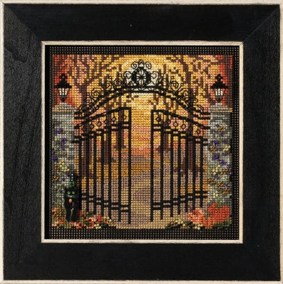 Spooky Gate counted cross stitch kit