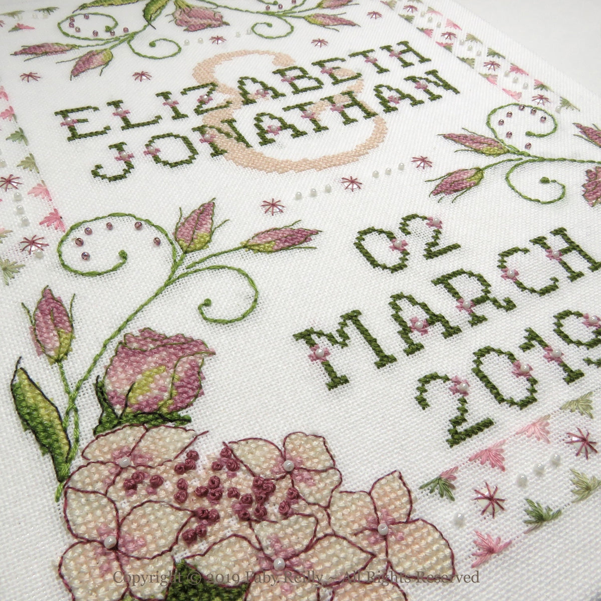 Counted cross stitch wedding samplers 60 photos - Astyledwedding.com Counted cross stitch wedding samplers 60 photos - Astyledwedding.com