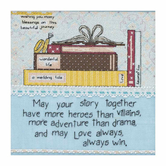 Your Story - Curly Girl counted cross stitch kit