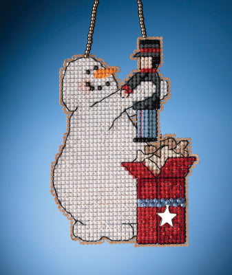 Wishing Snowman Snow Fun Charmed Ornament kit