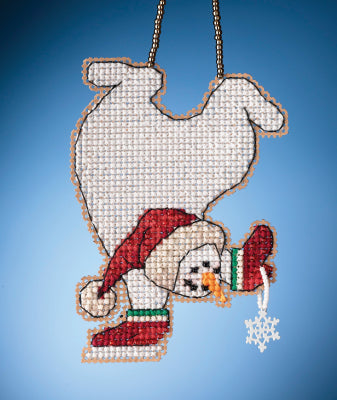 Tumbling Snowman Snow Fun Charmed Ornament Kit