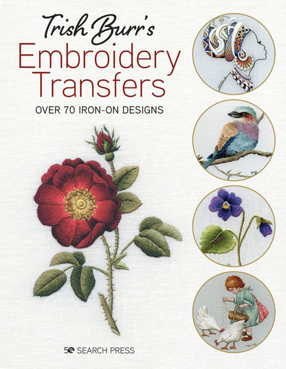 Trish Burr's Embroidery Transfers book
