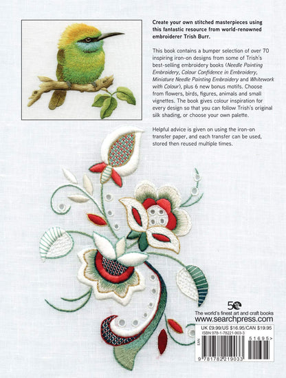 Trish Burr's Embroidery Transfers book