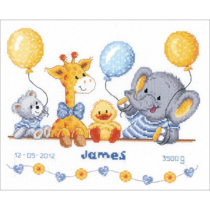 Baby Shower counted cross stitch kit