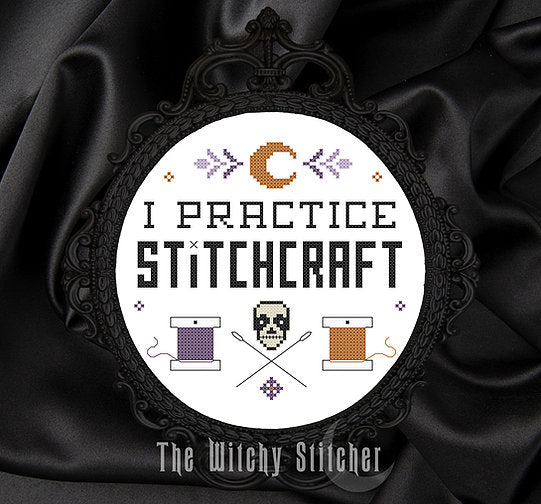 I Practice Stitchcraft counted cross stitch chart