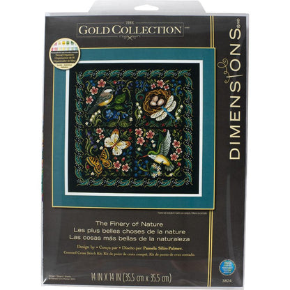 The Finery of Nature counted cross stitch kit