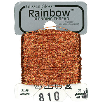 810 Orange Glissen Gloss Rainbow Blending Filament