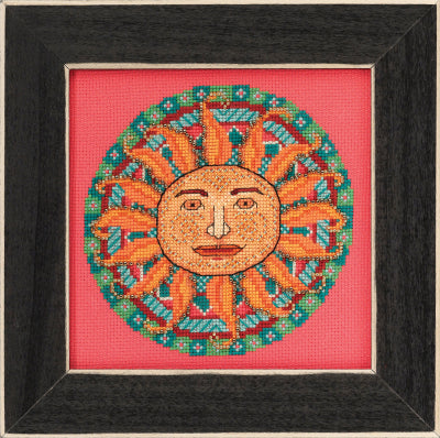 Summer Mandala counted cross stitch kit