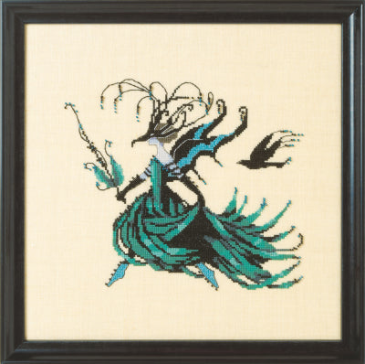 Masqued Mischief - Bewitching Pixies series counted cross stitch chart