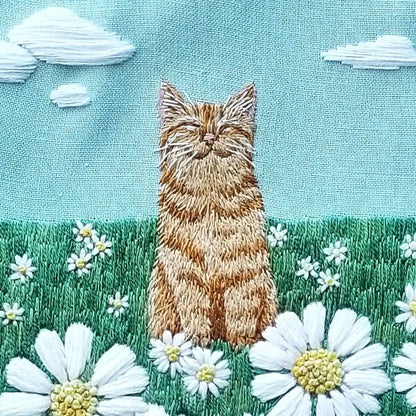 Happy Place embroidery kit