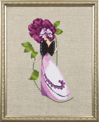 Sultanas Rose - Rose Couture collection counted cross stitch chart