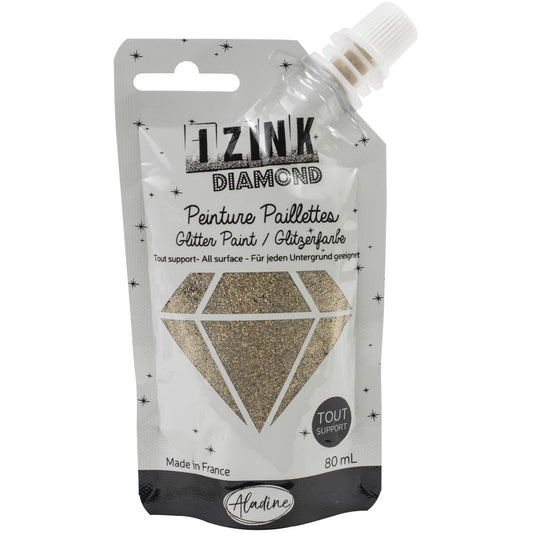 Diamond Glitter Paint - Or Pastel (Pastel Gold)