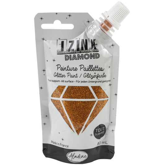 Diamond Glitter Paint - Cuivre (Copper)