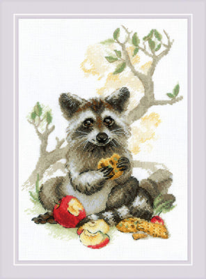 Fluffy Sweet Tooth counted cross stitch kit