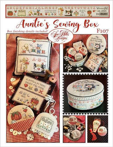 Auntie's Sewing Box - F107 counted cross stitch chart