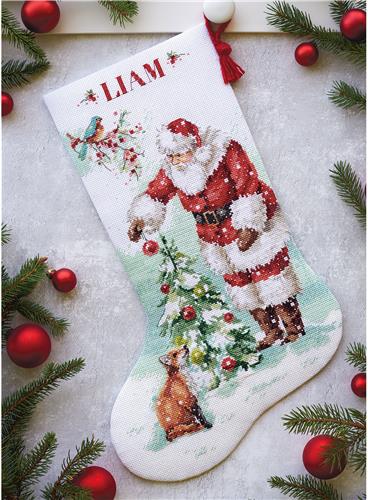 Magical Christmas Stocking counted cross stitch kit