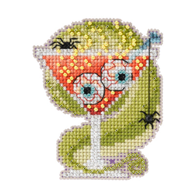 Eyeball Martini - Autumn Harvest counted cross stitch kit