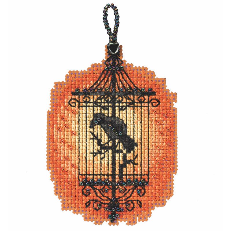 Spooky Cage - Autumn Harvest counted cross stitch kit