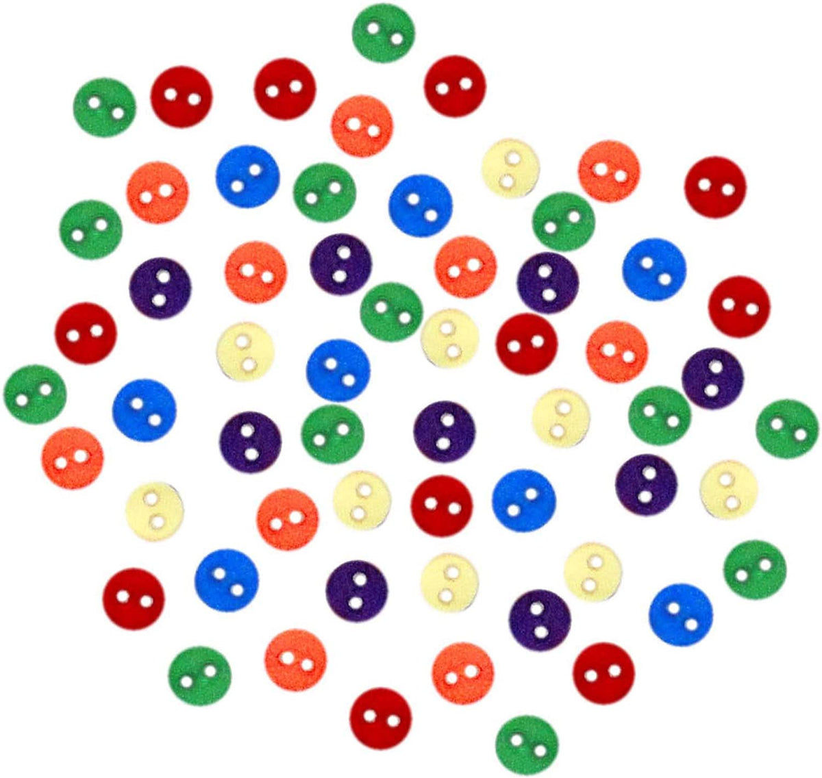 Muse Button Collection Micro Mini Round Primary - Dress It Up buttons – The Stitcher's Muse ...