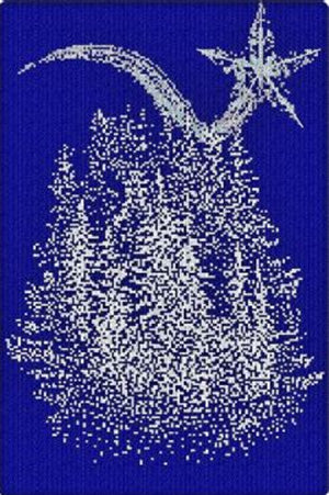Notte Magica counted cross stitch chart