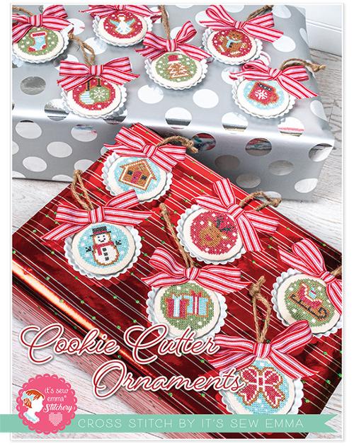 Cookie Cutter Ornaments counted cross stitch chart