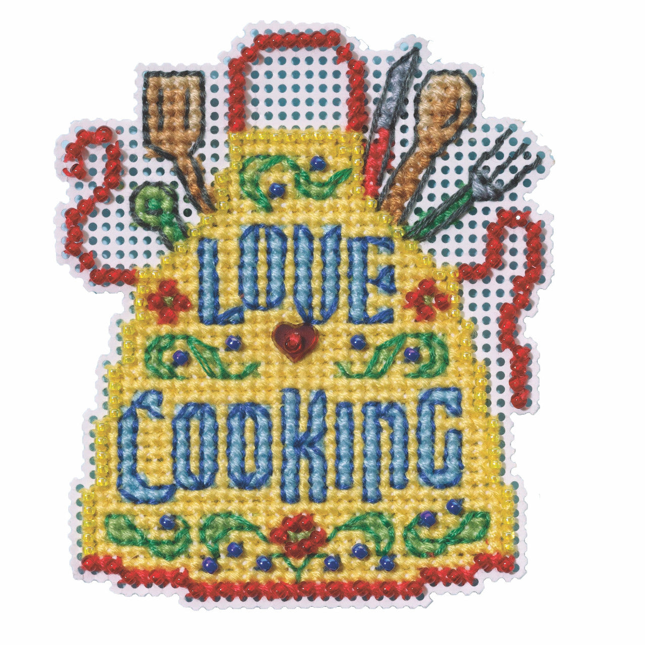 Spring Bouquet - Love Cooking counted cross stitch kit