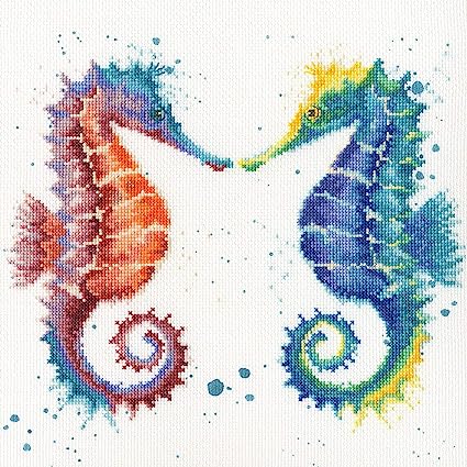 Shell We Dance? counted cross stitch kit