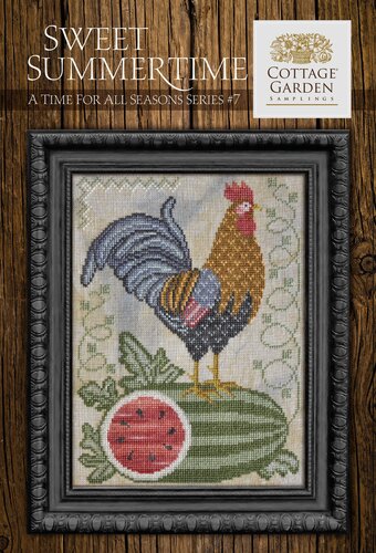 A Time for All Seasons #7 - Sweet Summertime counted cross stitch chart