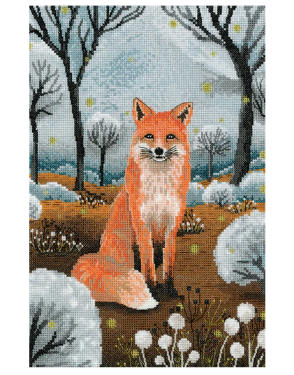 Enchanted Forest counted cross stitch chart