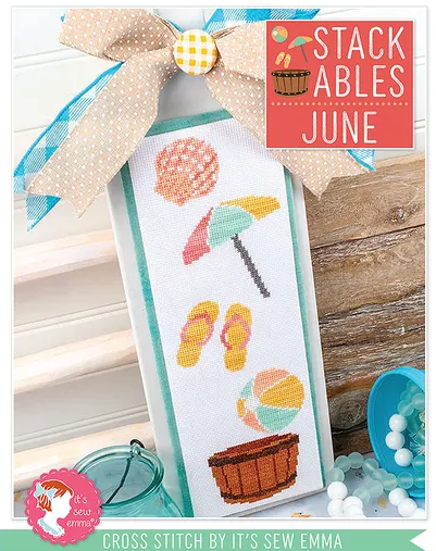 Stackables - June counted cross stitch chart