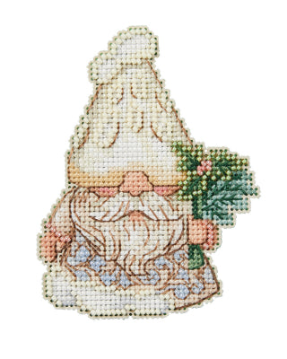 Mushroom Gnome counted cross stitch kit