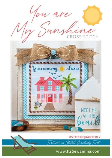 You Are My Sunshine counted cross stitch chart