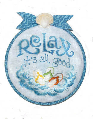 Relax counted cross stitch chart