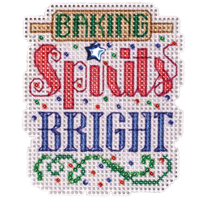 Baking Spirits Bright counted cross stitch kit