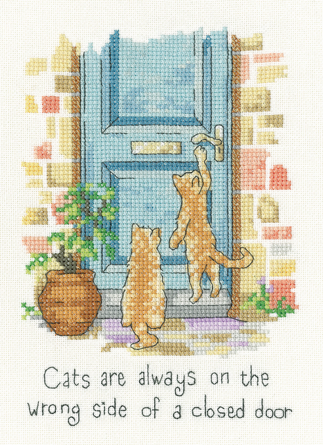 The Wrong Side counted cross stitch chart
