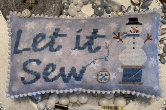 Let it Sew counted cross stitch chart