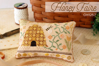 Honey Faire counted cross stitch chart