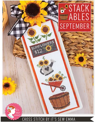 Stackables - September counted cross stitch chart