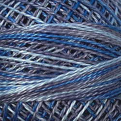 M68 Blue Clouds - Variegated #8 Perle Cotton