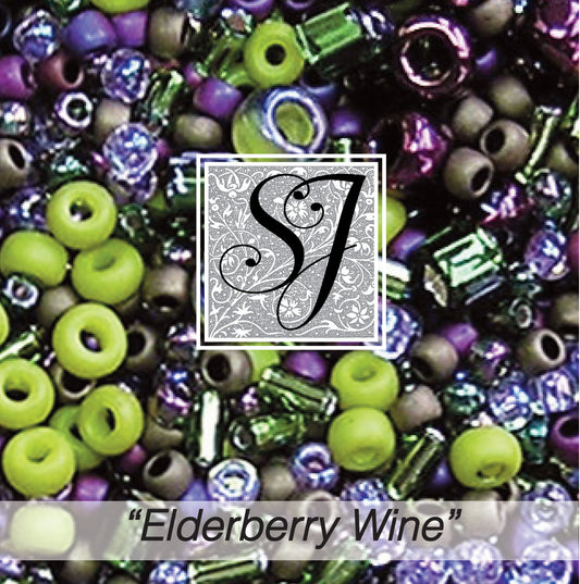 Cocktail Bead Mix – Elderberry Wine